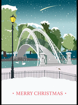 Image courtesy of Tabitha Mary Design Produced by Tabitha Mary for Mayor Dave Hodgson's Christmas Card