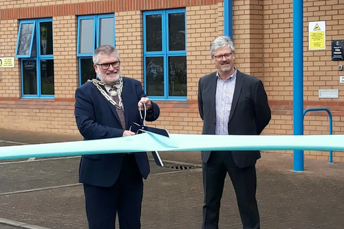 Mayor Dave Hodgson opens Tilia Homes new Regional Office