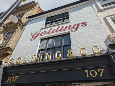 Image courtesy of Bedford Borough Council Goldings Shopfront