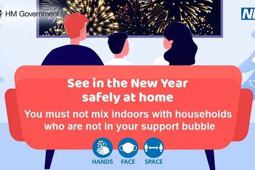 New Year Coronavirus graphic