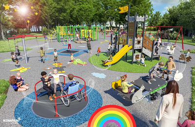 Image courtesy of Bedford Borough Council Bedford Park Play Area
