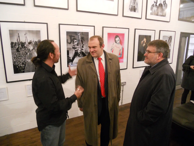 Ed Davey MP and Dave Hodgson find out more about the exciting new Rock City Art gallery at Castle Quay in Bedford