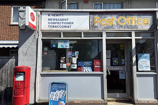 Clapham Post Office from outside