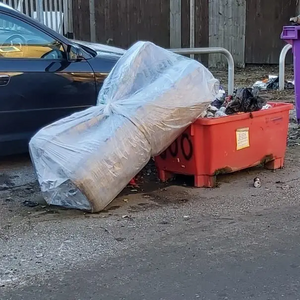Image courtesy of Bedford Borough Council Fly-tipping