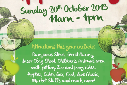 Apple Day at Bromham Mill Poster