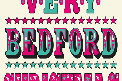 Image courtesy of Sideshow Design Portas Pilot Bedford's 'A Very Bedford Christmas' Logo. Design by Sideshow Design