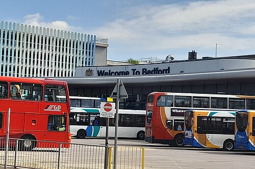 Bedford bus station