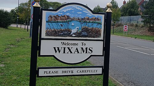 wixams town sign