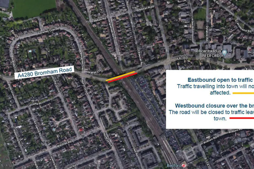 Bromham Road Bridge diversion